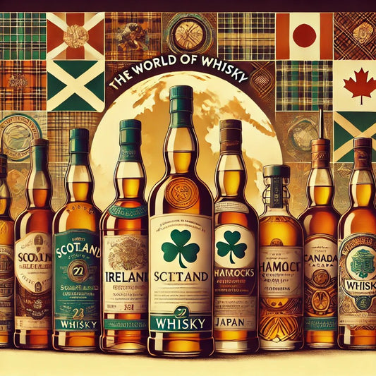 第三課:威士忌的產地與風味特點 - Drunken whisky wine & spirits shop