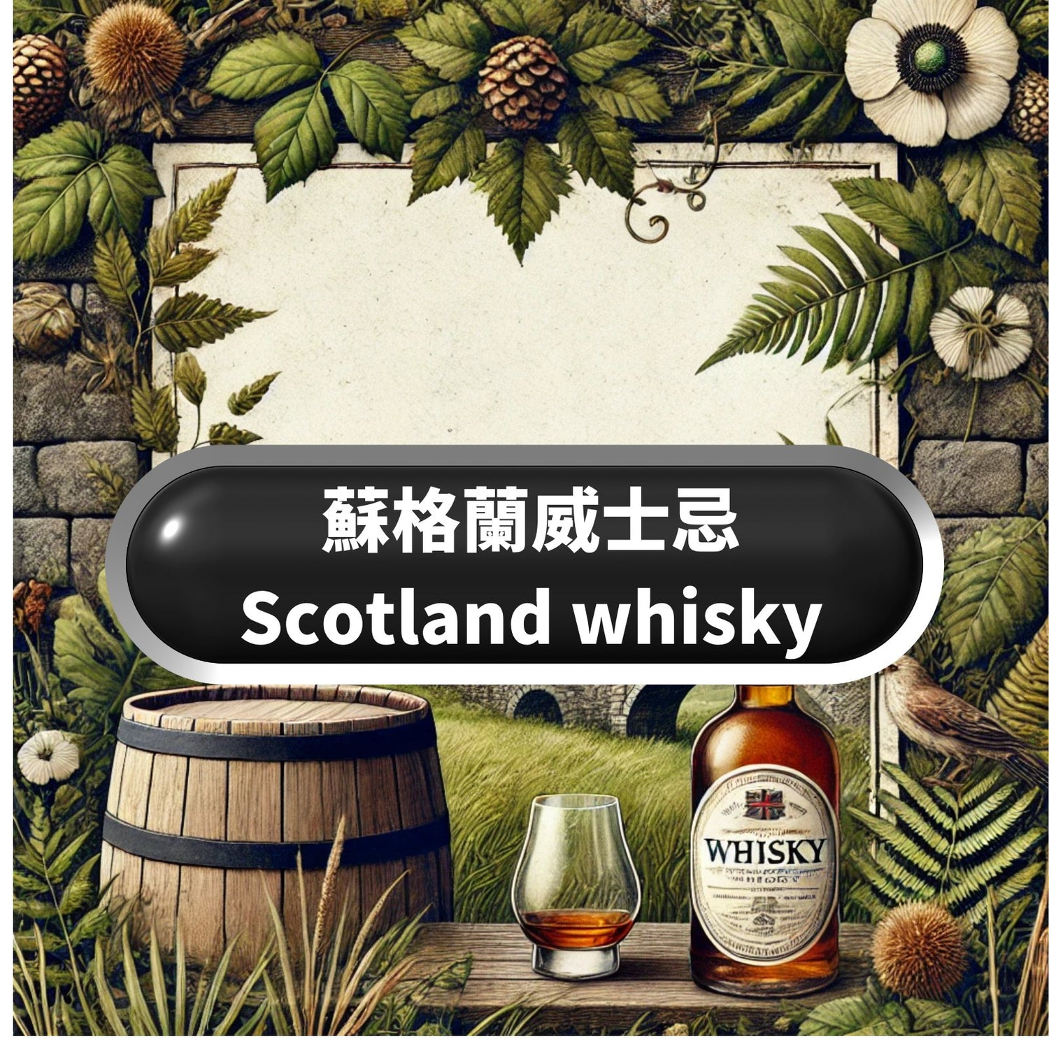 蘇格蘭威士忌 - Drunken whisky wine & spirits shop