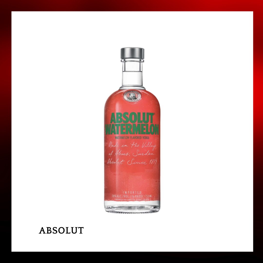 ABSOLUT Watermelon - 750ml - Drunken whisky wine & spirits shop
