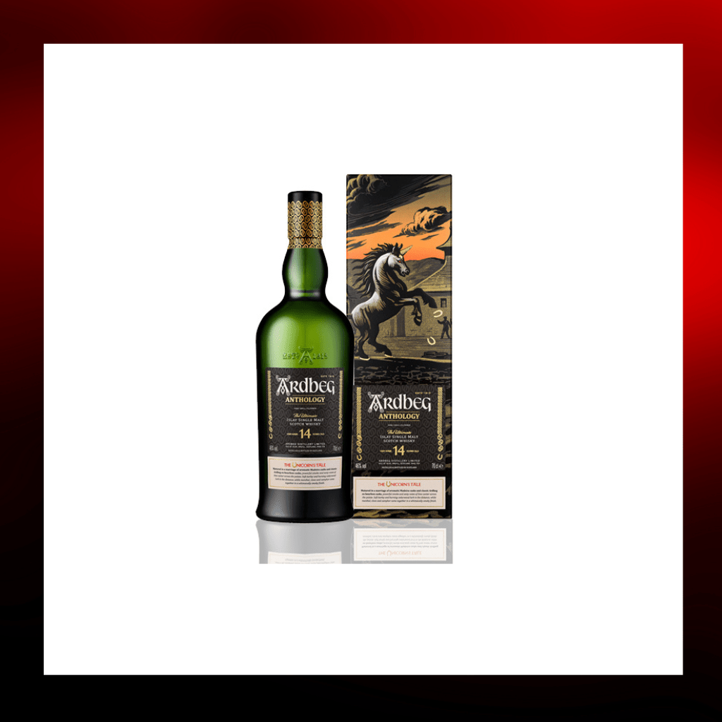 Ardbeg 14 Years Old Anthology - 700ml - Drunken whisky wine & spirits shop