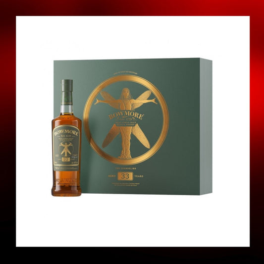 波摩BOWMORE FRANK QUITELY 33年單一麥芽威士忌 700ml (現金價) - Drunken whisky wine & spirits shop