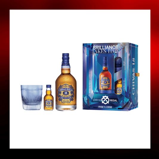 Chivas 芝華士 18YO Blended whisky gift set - 700ml - Drunken whisky wine & spirits shop