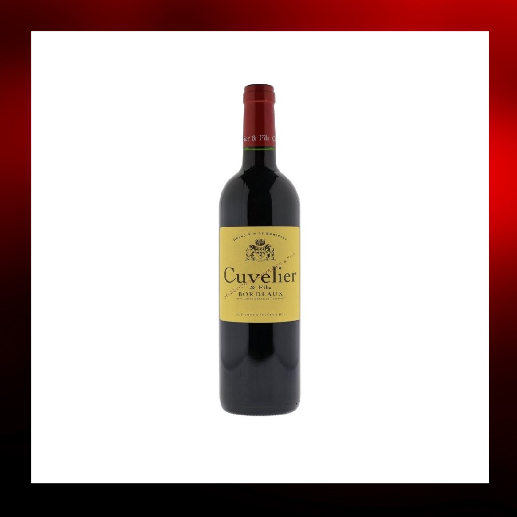 Cuvelier & Fils Bordeaux Rouge 2020 - Drunken whisky wine & spirits shop