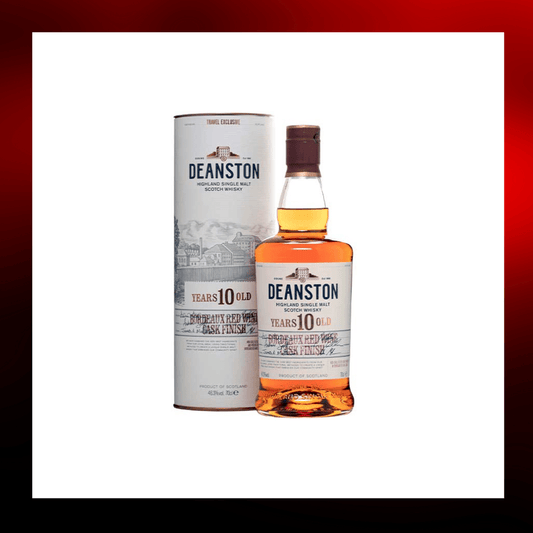 Deanston 汀士頓10年波爾多紅酒桶單一純麥威士忌 - 700ml - Drunken whisky wine & spirits shop