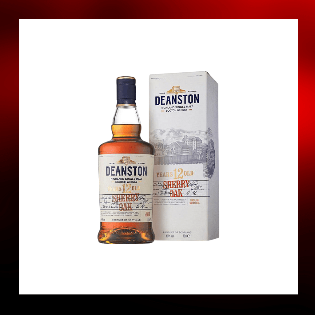 Deanston 12 Year Old Sherry Oak Single Malt Whisky - 700ml - Drunken whisky wine & spirits shop