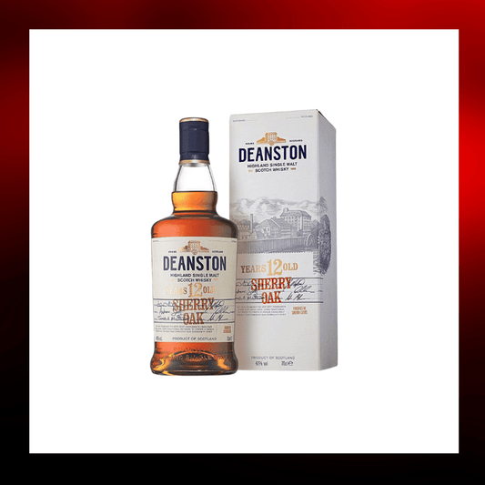 Deanston 12 Year Old Sherry Oak Single Malt Whisky - 700ml - Drunken whisky wine & spirits shop