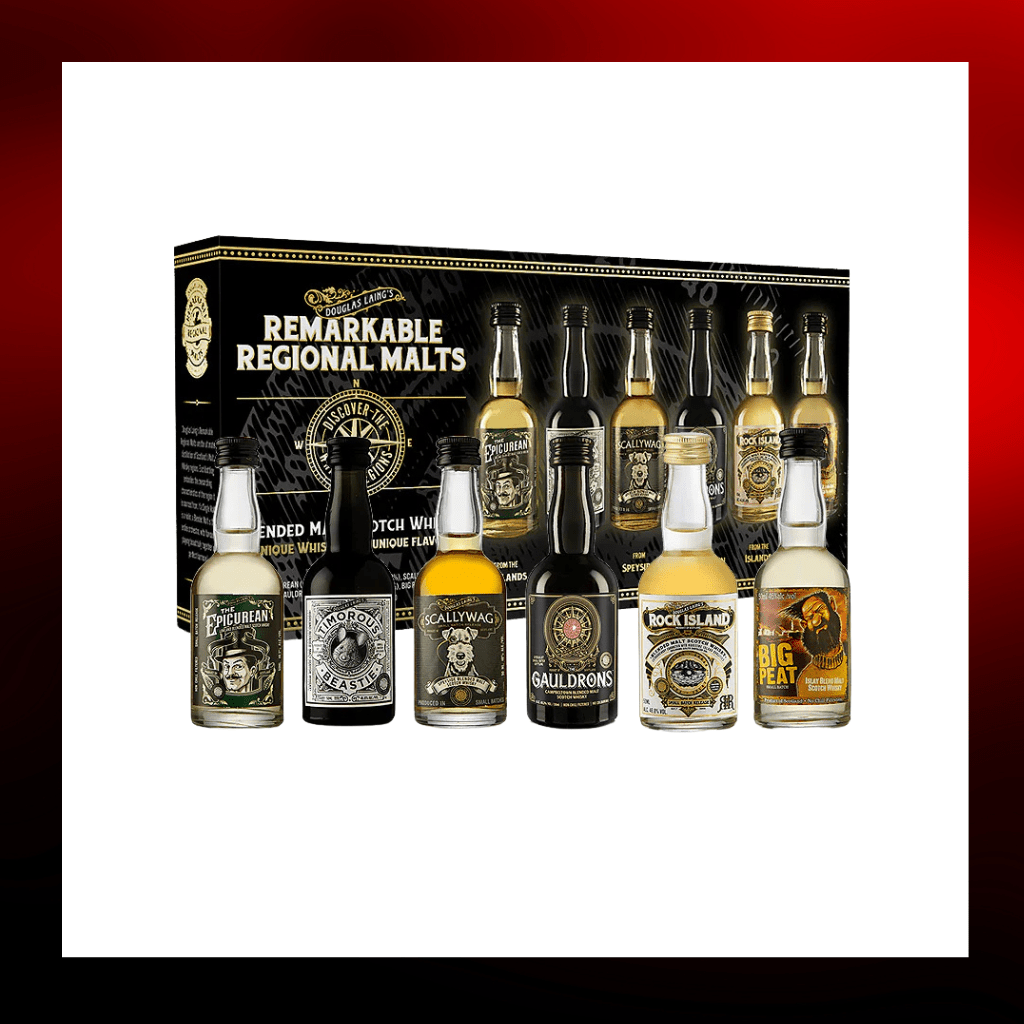 Douglas Lanaig Whisky Collection 6x 50ml 酒辦套裝 - Drunken whisky wine & spirits shop