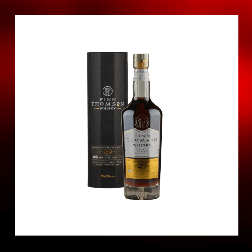 Finn Thomson North British Single Grain 29 Years Old (58.3%) - Drunken whisky wine & spirits shop