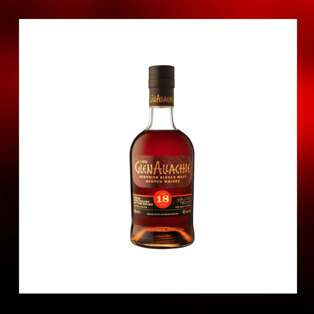 GlenAllachie 18 Year Old Single Malt Scotch Whisky – 700ml - Drunken whisky wine & spirits shop