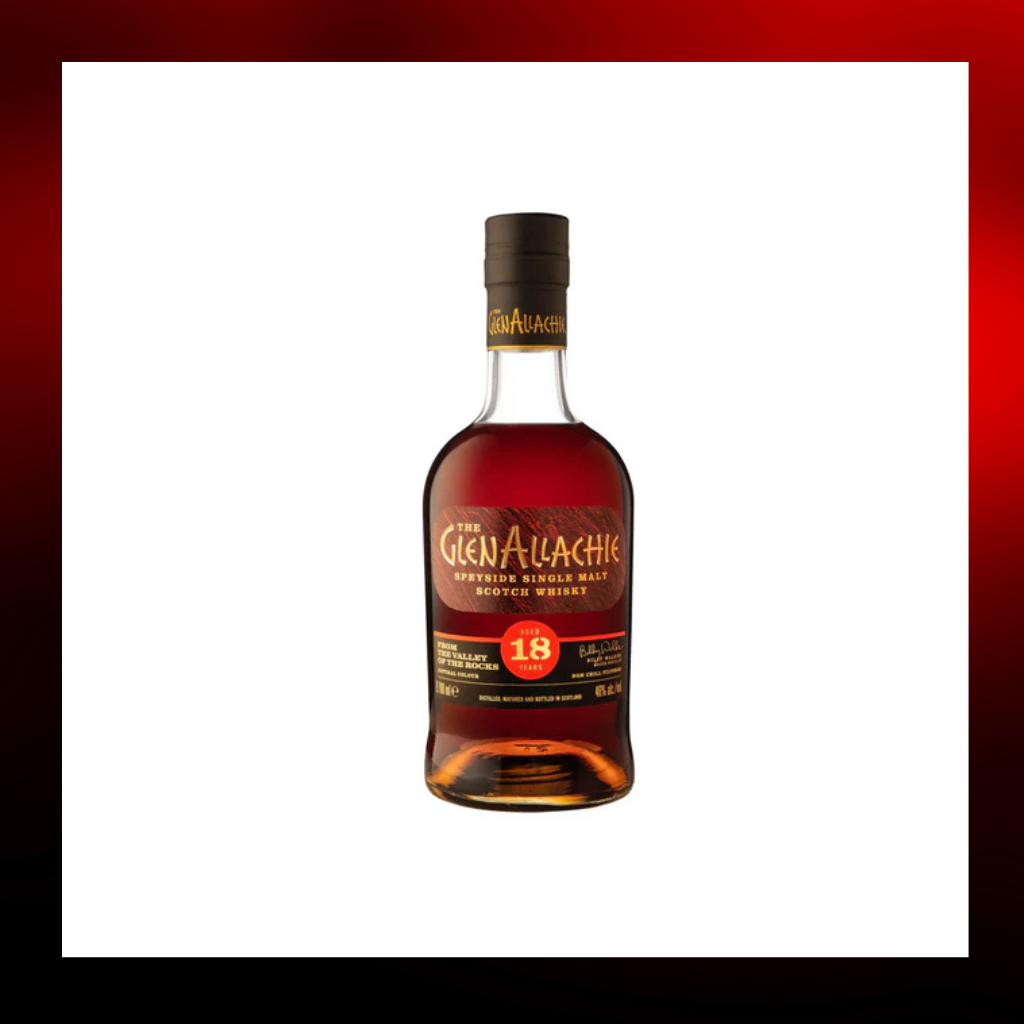 GlenAllachie 18 Year Old Single Malt Scotch Whisky – 700ml