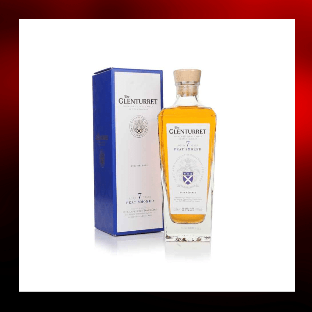 Glenturret Peat smoked 7 year old - 700ml - Drunken whisky wine & spirits shop