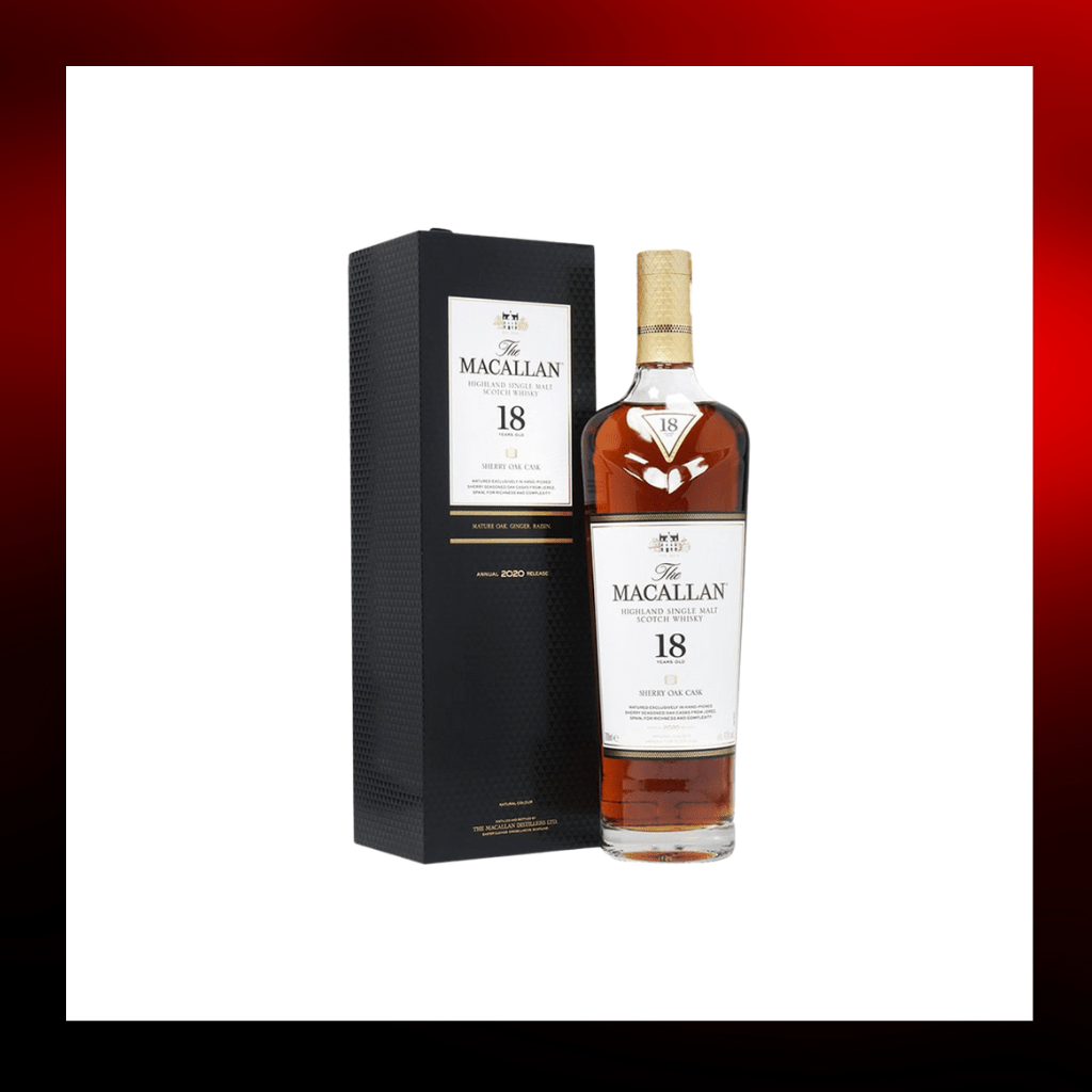 Savor the rich flavors of Macallan 18 Year Old 2020 – available at Savor the rich flavors of Macallan 18 Year Old 2020 – available at