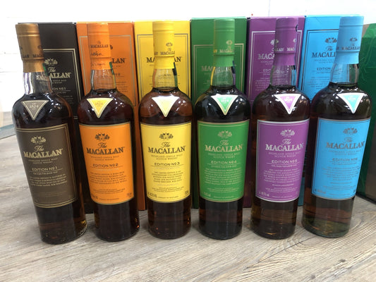 麥卡倫Macallan Edition no.1 - 6 (雜版)Cash only - Drunken whisky wine & spirits shop