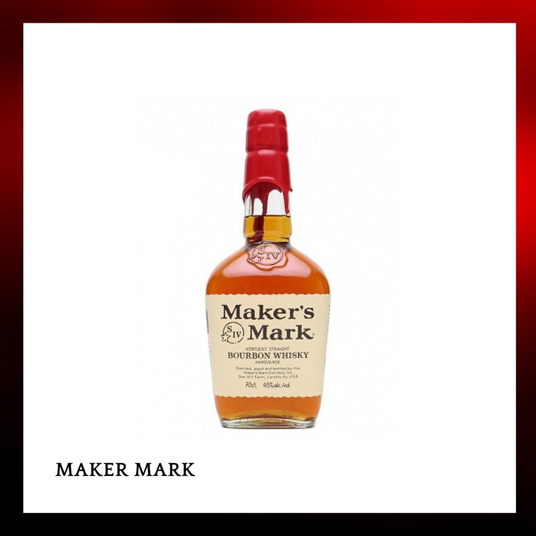 美格 Makers Mark Bourbon Whiskey - 700ml - Drunken whisky wine & spirits shop
