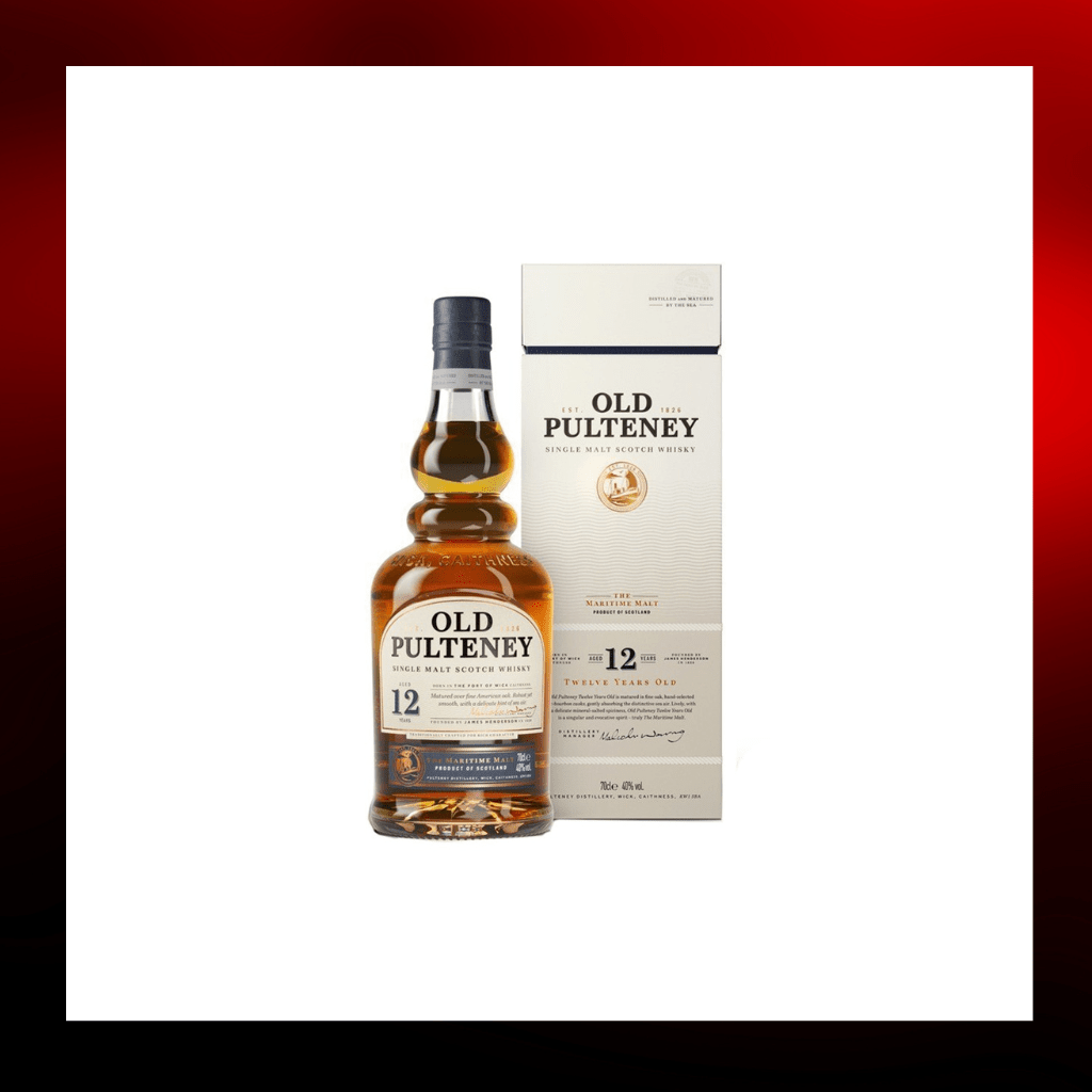 Old Pulteney 12 Year Old Single Malt Scotch Whisky - Drunken whisky wine & spirits shop