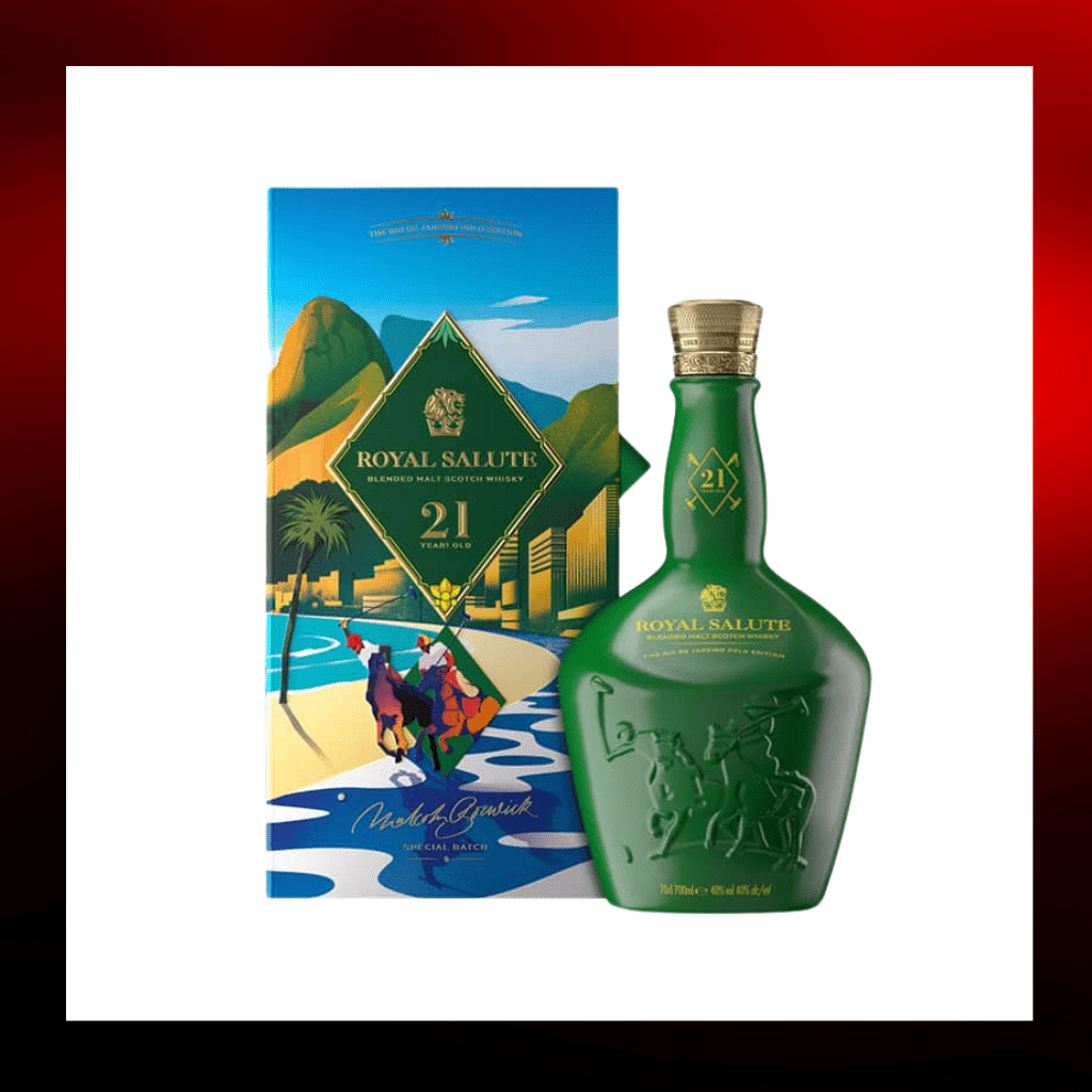 Royal Salute 皇家禮炮21年巴西里約馬球限量版調和威士忌 - 700ml - Drunken whisky wine & spirits shop