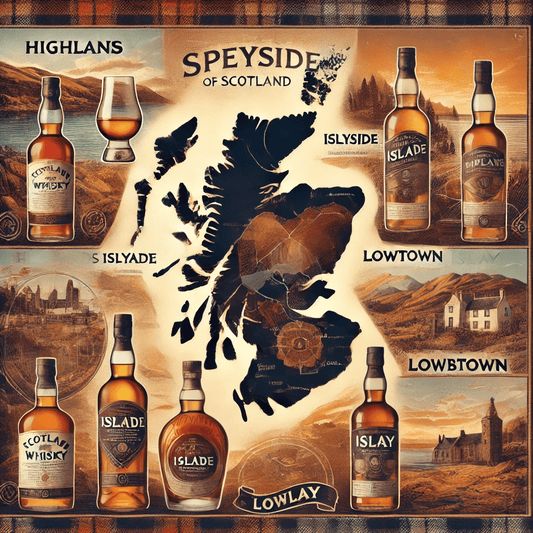 第五課：蘇格蘭威士忌的五大產區 - Drunken whisky wine & spirits shop