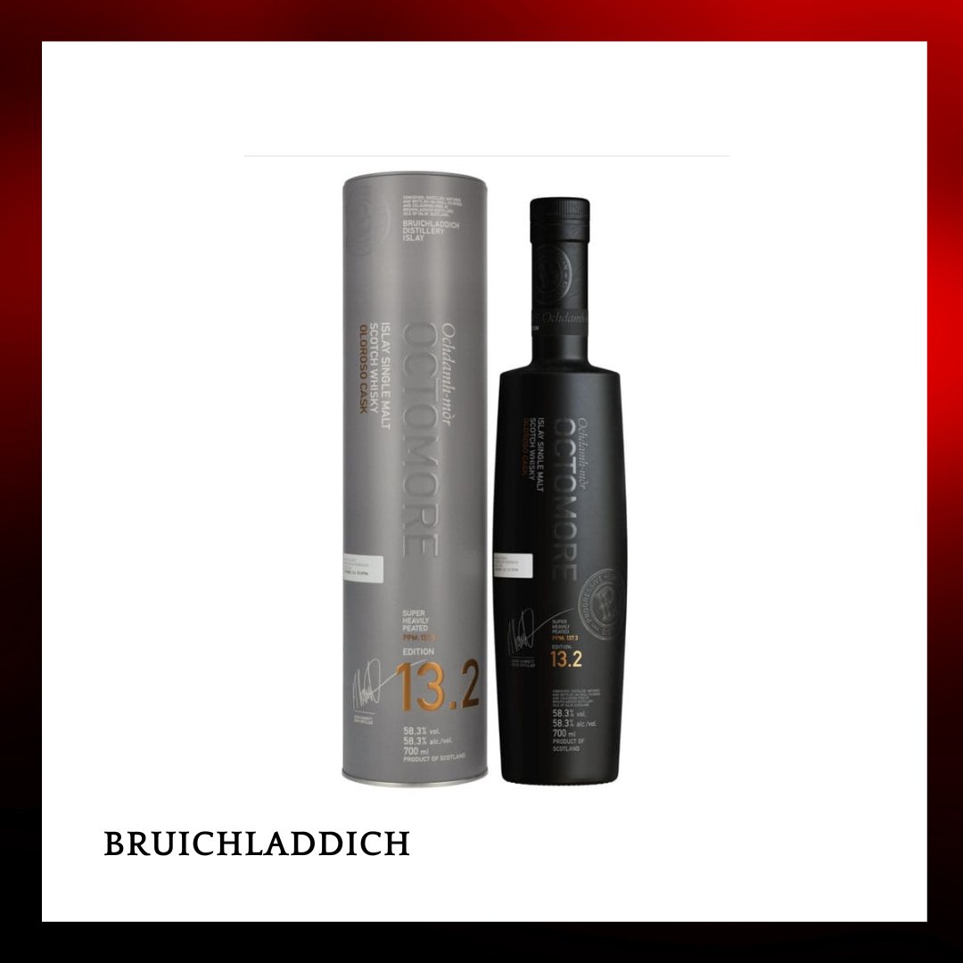 布萊迪 Bruichladdich Octomore Edition 13.2 Single Malt Scotch Whisky - Drunken whisky wine & spirits shop