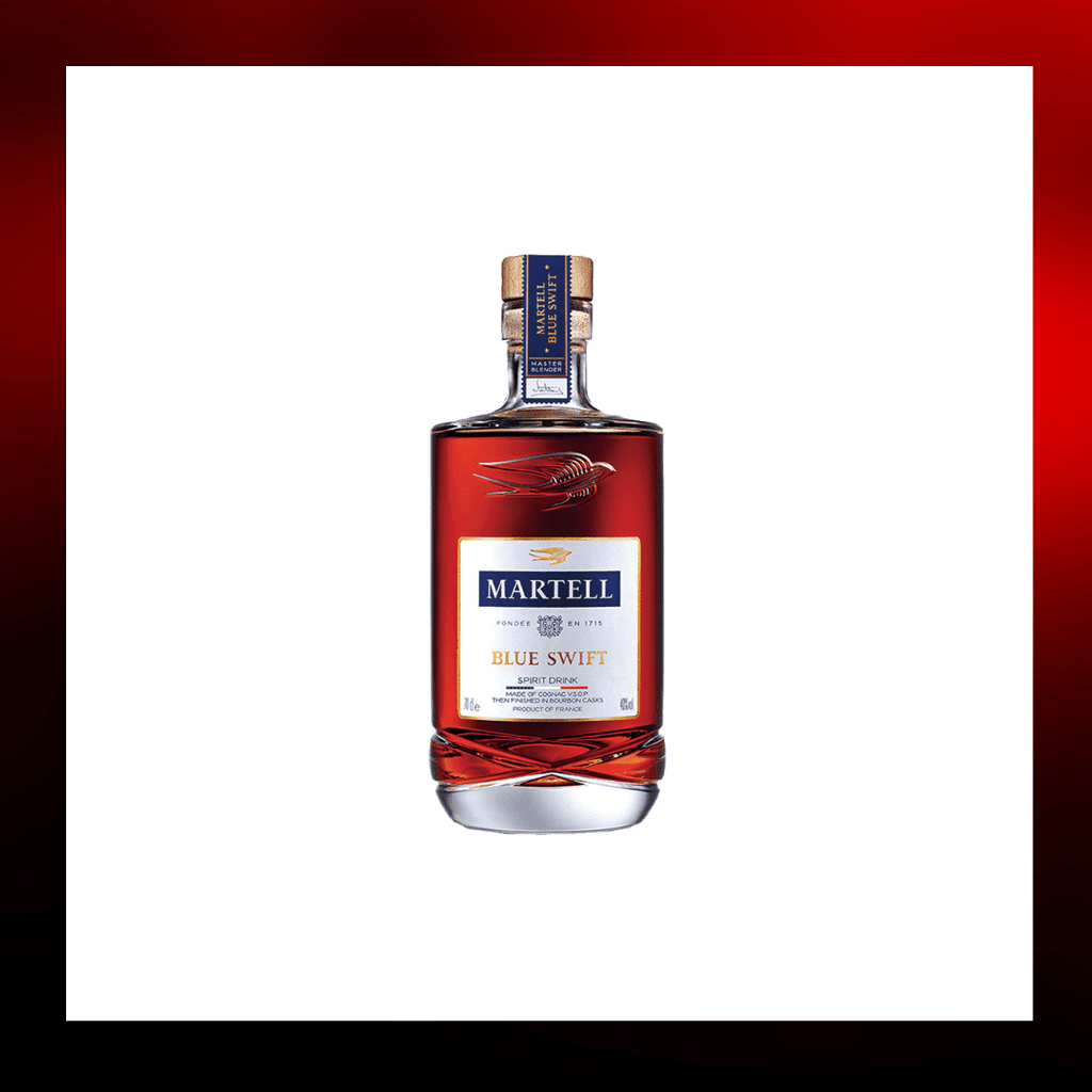 Martell Blue Swift Spirit Drink (Cognac VSOP Finished in Bourbon Casks) - Drunken whisky wine & spirits shop