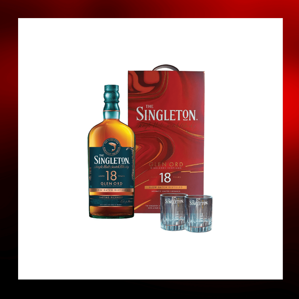 The Singleton 18YO 連威士忌酒杯禮盒裝 - Drunken whisky wine & spirits shop